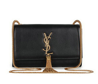 YSL mini monogramme cross-body shoulder bag 326076 black